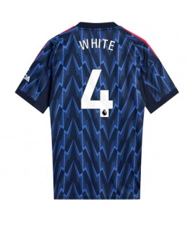 Günstige Arsenal Ben White #4 Auswärtstrikot 2025-26 Kurzarm
